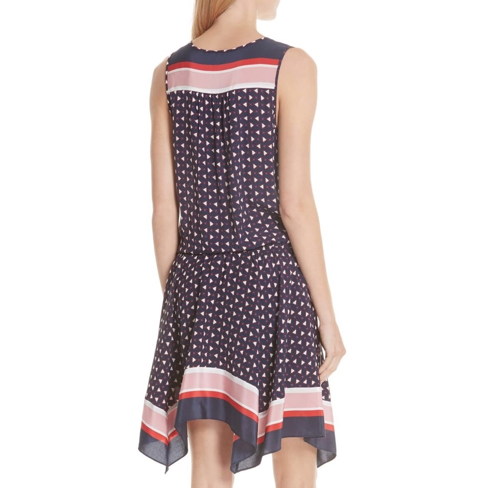Joie ginabel silk handkerchief dress - Picture 6 of 6